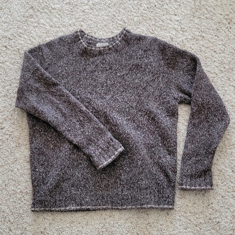 Mens LL Bean Merino Wool Blend Sweater
